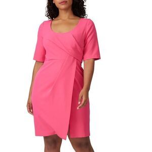 Trina Turk Pink Suave Sheath Dress sz 10